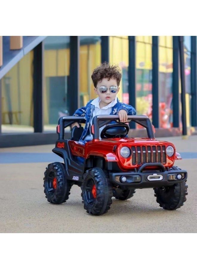 Kids Ride On Car Electric 12V with Remote Control with – Music, USB, Bluetooth (Age 1–3 Years) - Image 5